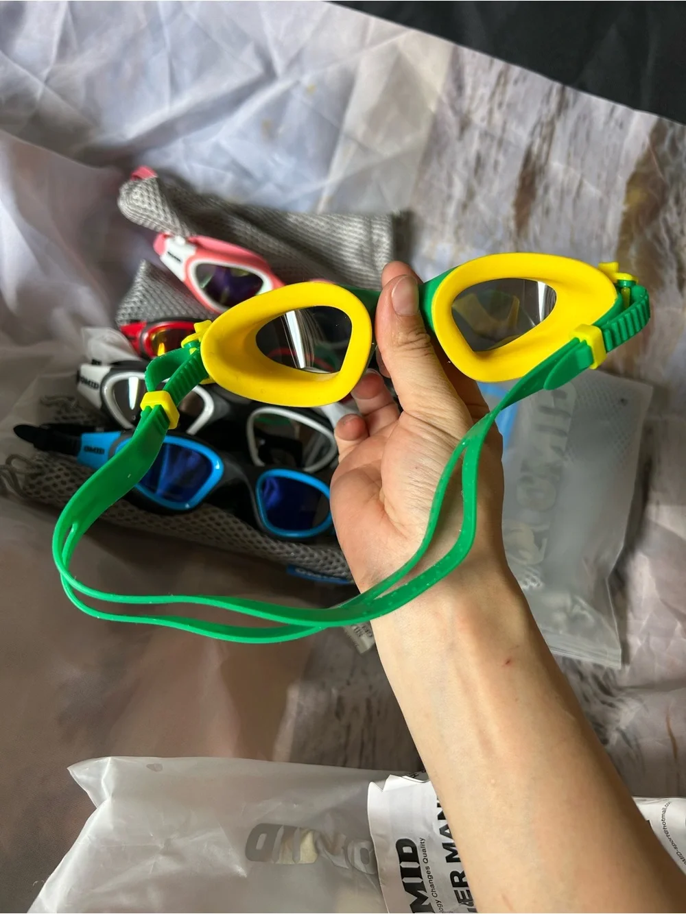 Polarized Kids Swim Goggles - set of 2